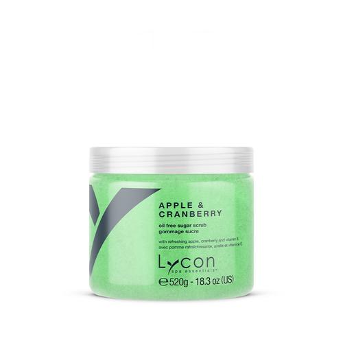 Lycon Spa Essentials Apple & Cranberry Sugar Scrub 520g
